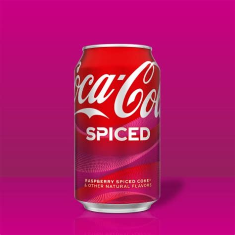 Coca Cola Spiced Raspberry Soda Cans Pk Fl Oz Fred Meyer