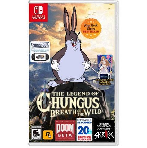 The Legend Of Chungus Breath Of The Wild Big Chungus Wiki Fandom