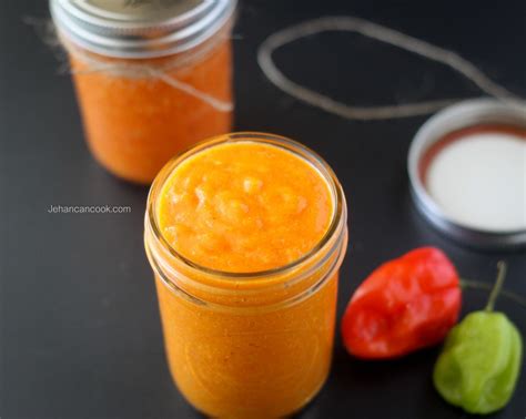 Caribbean Pepper Sauce Jehan Can Cook