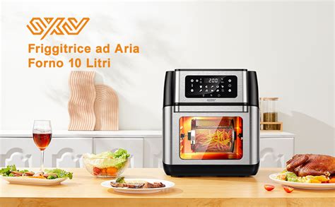 Innsky Friggitrice Ad Aria Litri In Forno Ad Aria Calda Con