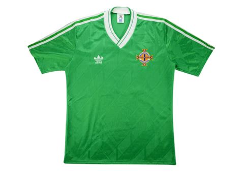 Adidas 1988 Northern Ireland Match Issue Home Shirt Football Shirt