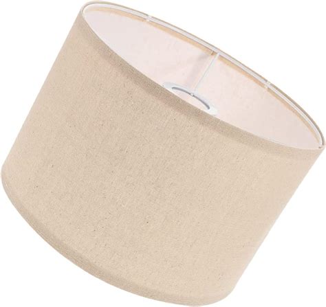 Amazon Vanzack Linen Lamp Shade Round Lamp Shade Burlap Lamp Shade