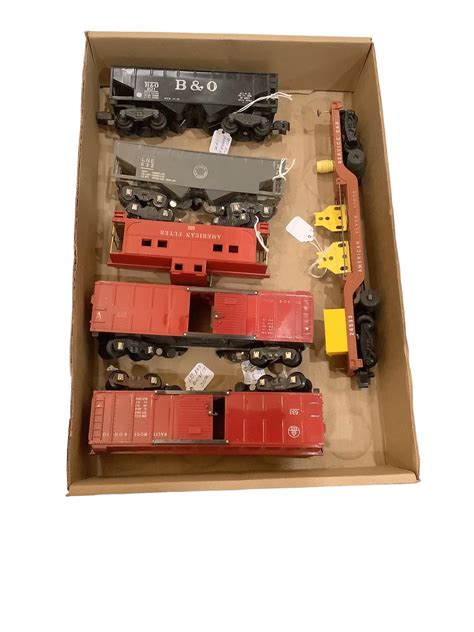 Lot American Flyer Postwar Lot Of Freight Cars