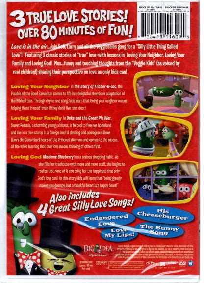 Big Idea™ VeggieTales® - Silly Little Thing Called Love - DVD – Canaan ...