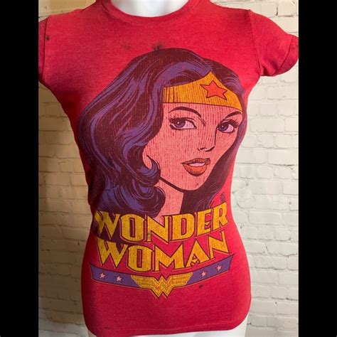 Dc Comics Tops Vintage Dc Comics Wonder Woman Tshirt Poshmark