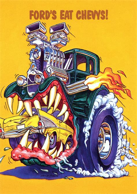 Rat Fink Ed Big Daddy Roth Fords Eat Chevys Brocklyncheese Flickr