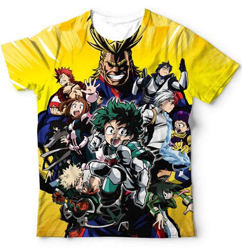 Venta Boku No Hero Academia Camisetas En Stock