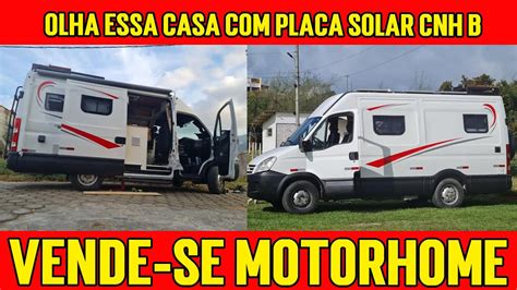 OLHA ESSA CASA MOTORHOME IVECO DDAILY CNH À VENDA CASA PLACAS