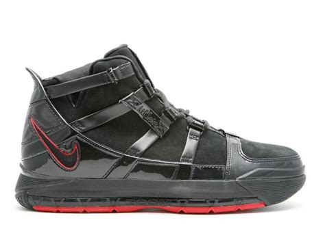 Zoom Lebron 3 - Nike - 312147 137 - black/black/varsity red | Flight Club