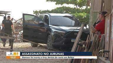 Homem é morto a tiros dentro de carro no bairro do Jurunas em Belém