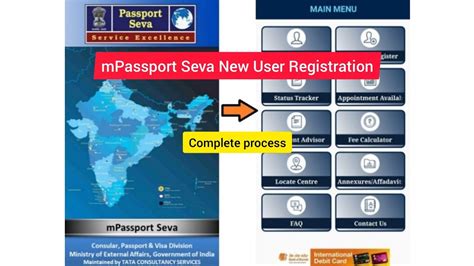 Apply For Passport From Mobile App Mpassport Seva New User