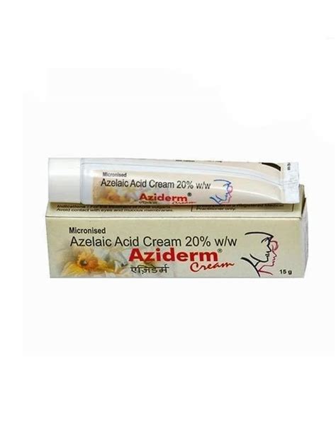 Aziderm 20 Cream Azelaic Acid 20 W W At Rs 340 Piece Azelaic Acid