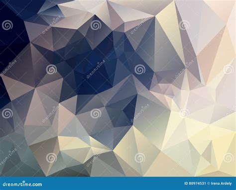 Vector Irregular Polygon Background With A Triangle Pattern In Pastel