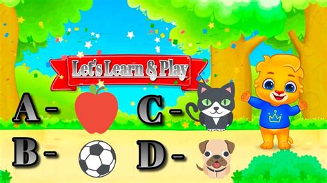 Learn Alphabet Lets Learn And Play A For Apple Learn Letter