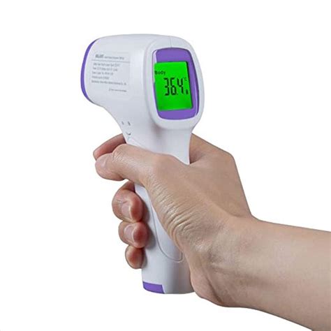 Lcd Digital Non Contact Ir Infrared Thermometer Forehead Body