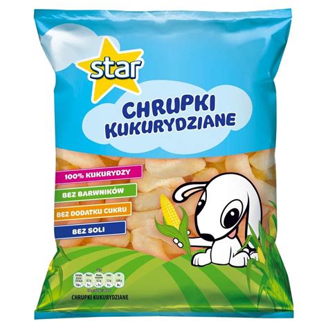 Star Chrupki kukurydziane 50 g Zakupy online z dostawą do domu