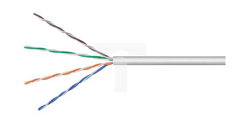 Kabel Teleinformatyczny U UTP Kat 5e 4x2xAWG26 7 CCA 68707 100m