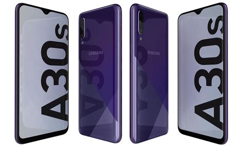 Samsung galaxy a30s colors model - TurboSquid 1446220