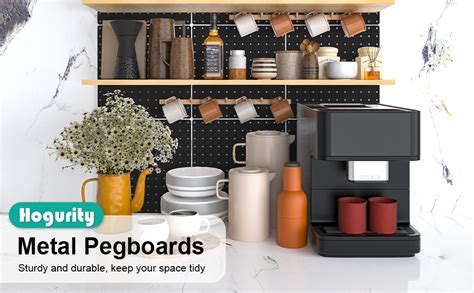 Amazon Hogurity Peg Board Pack Metal Pegboard Panels Black