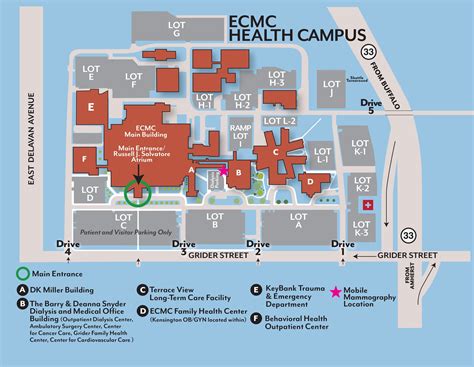 Buffalo General Hospital Floor Map | Viewfloor.co