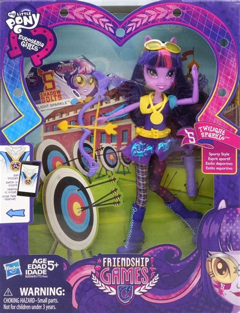 Twilight Sparkle Friendship Games Sporty Style Deluxe Archery Equestria