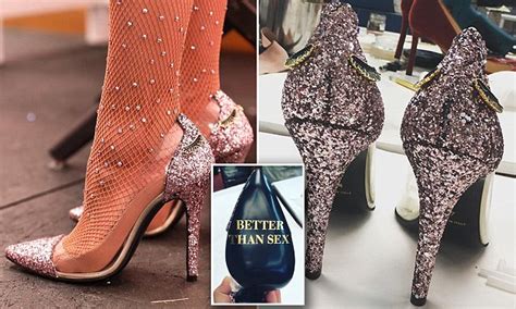 Too Faced Is Launching Better Than Sex Glitter Heels Daily Mail Online