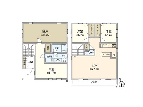 新座市馬場2丁目透天房 東京的房地產 三井房地產realty Fep7aa02