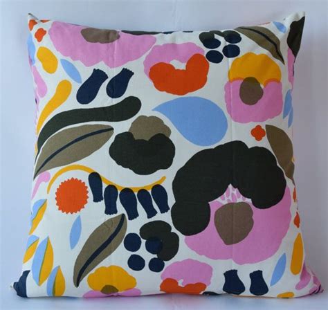 Marimekko Pillow Cover Handmade Pattern Design Aino Maija Metsola