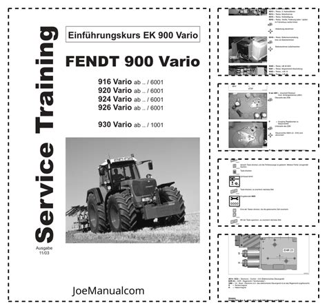 Tractor Training Manual Schematics