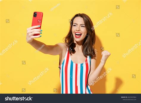 Bikini Girls Taking Selfie Over Royalty Free Licensable Stock Photos Shutterstock