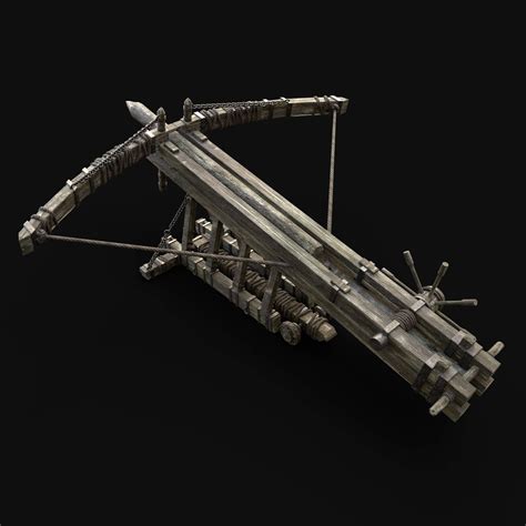 Medieval Ballista - 3D Model by Enterables