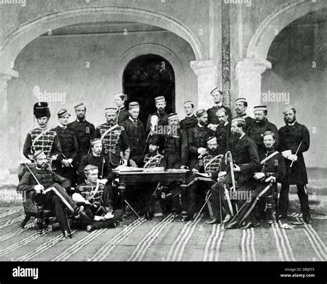 British Army Regiment, India Stock Photo - Alamy