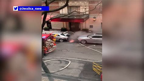 Cars Storefronts Damaged In Manhole Explosion In Midtown East Nyc