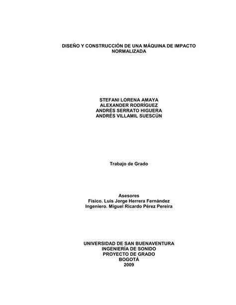 Pdf Dise O Y Construcci N De Una M Quina De Biblioteca Usbbog Edu Co