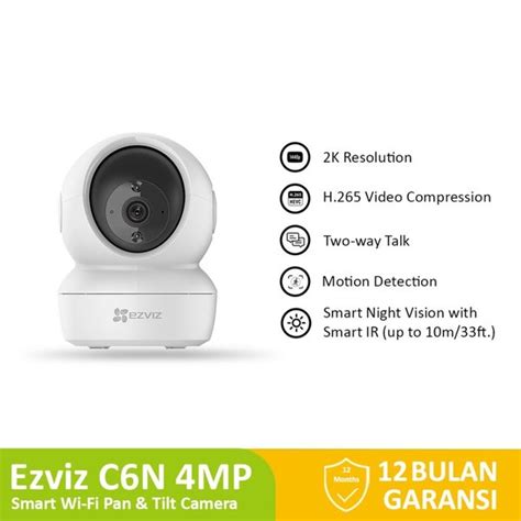 Jual Ezviz C N Smart Wifi Pan Tilt Ip Camera P Mp Di Lapak