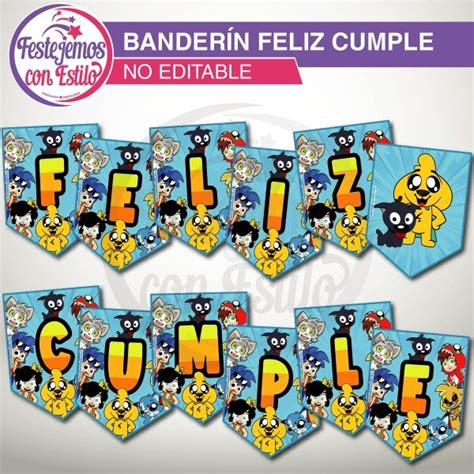 Mikecrack Las Perrerías de Mike Banderín Feliz Cumple Festejemos con