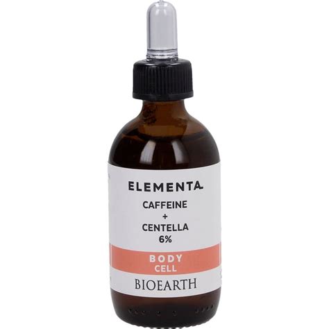 bioearth ELEMENTA BODY CELL Caféine Centella 6 50 ml Boutique en