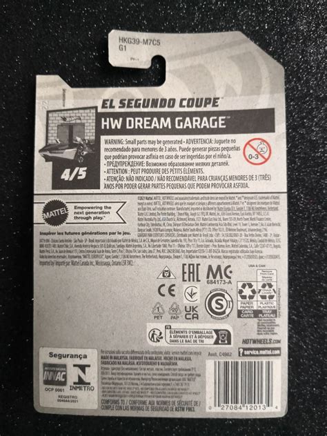 Hot Wheels El Segundo Coupe Dream Garage First Edition Hobbies Toys Toys Games On Carousell