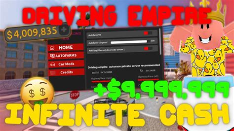 The *BEST* Driving Empire Script! Infinite Cash and Unlock ALL Cars!