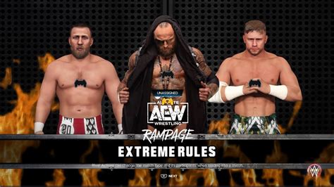 Aew Rampage Night 5 Malakai Black Vs Bryan Danielson Vs Will Ospreay