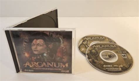 Arcanum Of Steamworks Magick Obscura Pc Cd Rom Windows Sierra