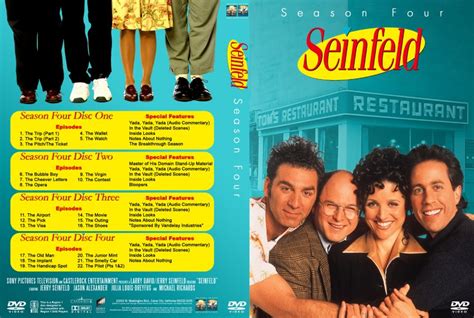 Seinfeld - Season 4 - TV DVD Custom Covers - 1805Seinfeld s4 :: DVD Covers