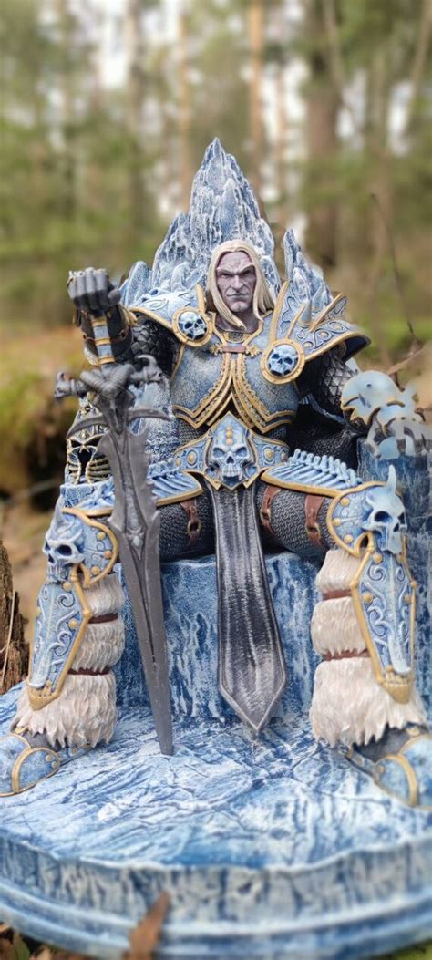 Фанат печатает на 3D-принтере и раскрашивает фигурки с персонажами Warcraft
