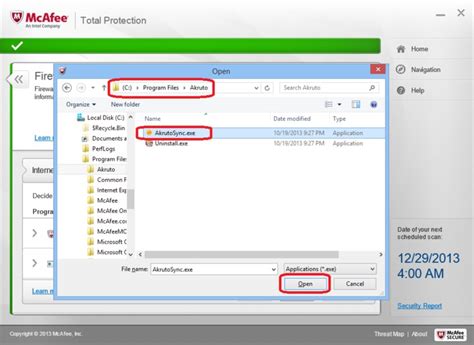 How To Configure Mcafee Total Protection Firewall Akrutosync