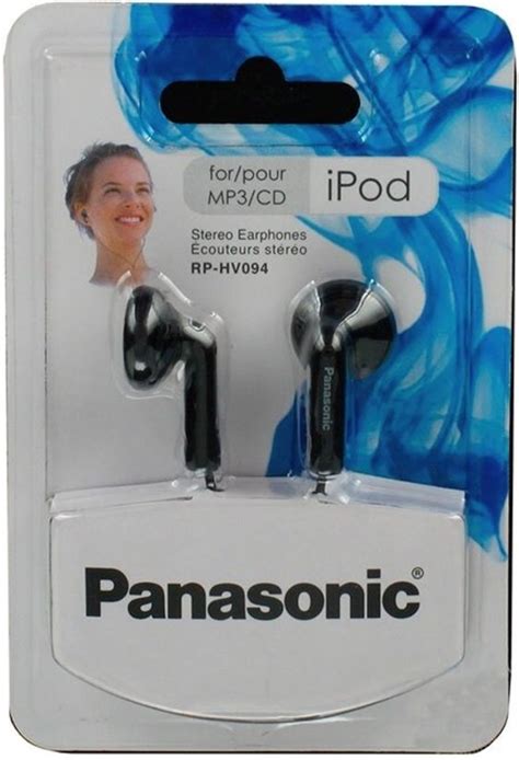 ≡ Навушники Panasonic RP-HV094GU-K Black – купити в Києві | ціни і ...