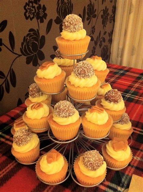 Snowball And Scottish Tablet Cupcakes Breakfast Dessert Desserts