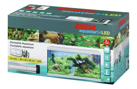 Eheim Aquastar 54 LED Aquarium Set weiß