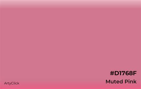 Muted Pink Color | ArtyClick