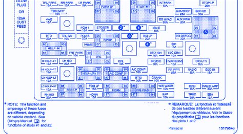 2000 Silverado Fuse Box Wiring Diagram Homemadefer