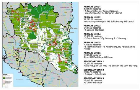 Malayan Tiger Habitat Map